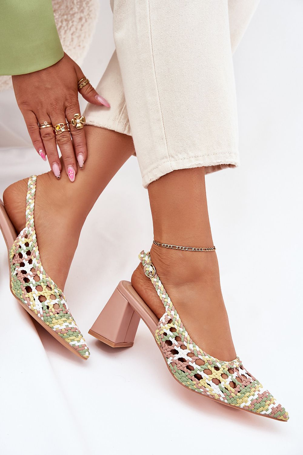 Heel sandals model 214085 Step in style